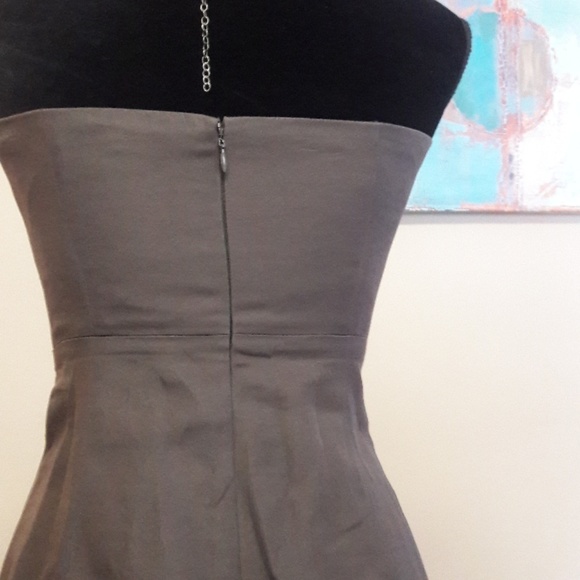 J.Crew/ Khaki Green/ Sleeveless/ Midi Dress - Picture 6 of 7